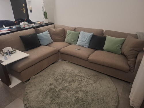 Divano letto angolare - divano, usato