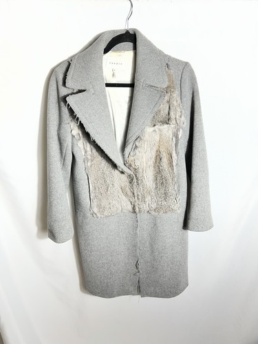 Sandro paris gray - sandro, fur