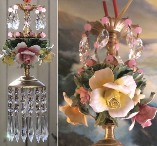 Porcelain capodimonte pink - porcelain,