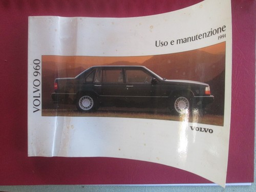 Volvo 960 libretto manuale - volvo,