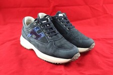 HOGAN INTERACTIVE SCARPE DONNA CON PAGLIETTE BLU NUM 35