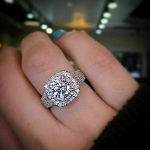 Anello fidanzamento doppio - anello,