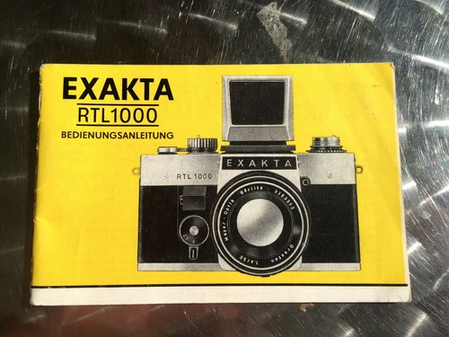 Exakta rtl1000 istruzioni - exakta,
