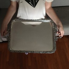 Antico XIX Grande 1,7 Vassoio