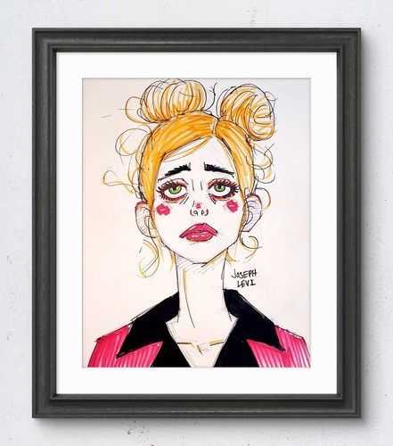 Ritratto donna colorato - ritratto,