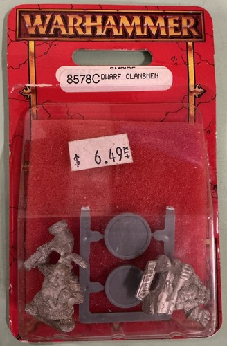Warhammer 8578c dwarf - 8578c, clansmen