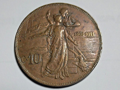 Cent 1861 regno - regno, d'italia