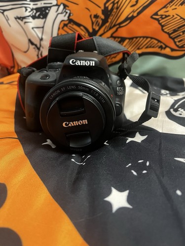 Canon eos 100d 50mm - +, f/1.8