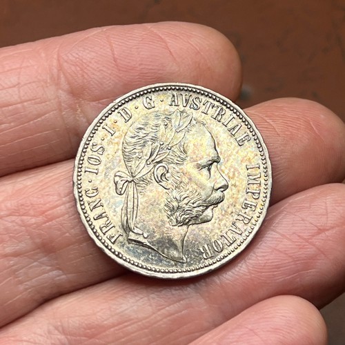 Impero austria fiorino 1885 - impero, 1