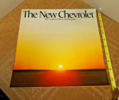 Vintage 1977 dealer - vintage, chevy