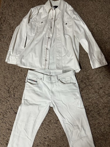 Diesel denim shirt set - diesel,