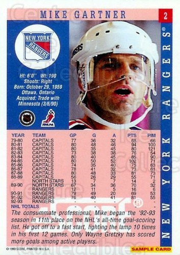 1993 score promos samples - 1993-94,