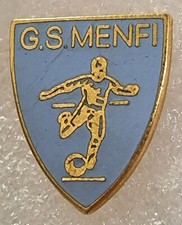 Distintivo calcio ⚽ MENFI spilla AGRIGENTO pin badge SICILIA no piedino SMALTO