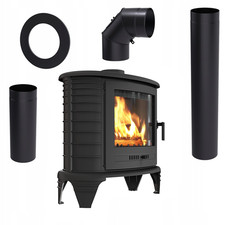 Kratki Stufa a legna in ghisa