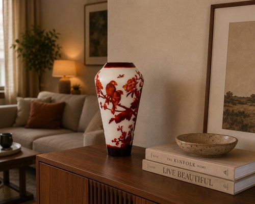 Vaso stile gallé - stile,