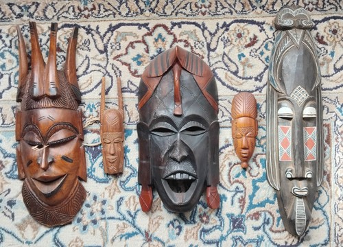 Maschere tribali africane - maschere,