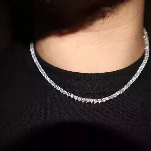 Collana tennis uomo - , in