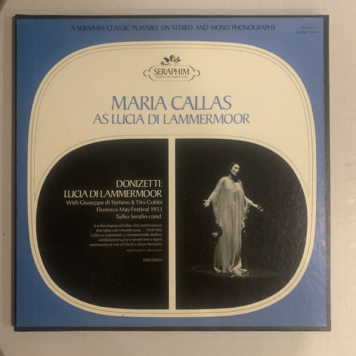 Maria callas box set vg - box, vg+