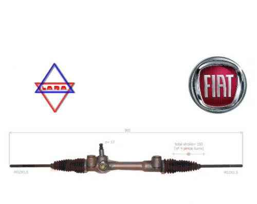 Scatola sterzo fiat - scatola,
