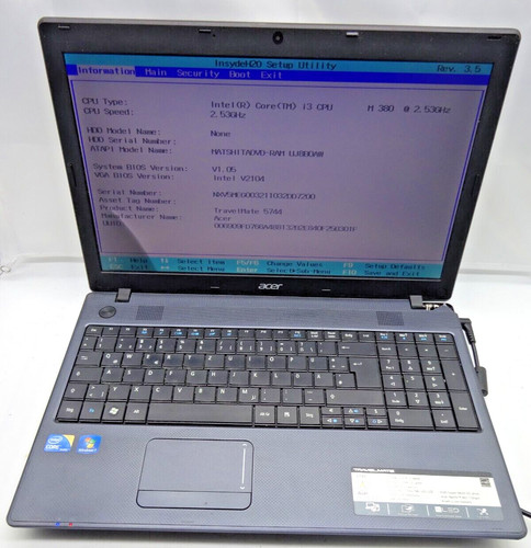 Notebook acer travelmate - notebook,
