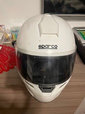 Casco Kart Sparco GP KF-4W - Taglia S (56) Full Face White 
