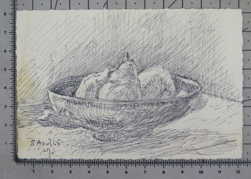 Disegno natura morta penna - natura, su