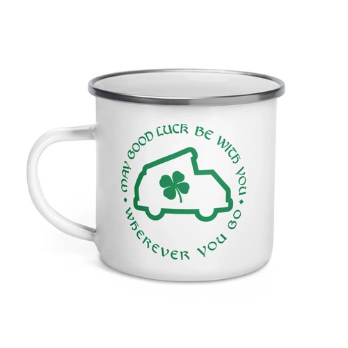 Tazza smaltata lucky - tazza,