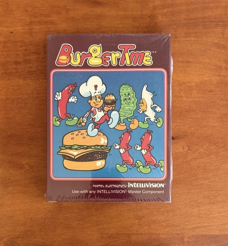 Burgertime intellivision - burgertime, (intellivision
