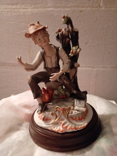 Ceramica capodimonte ragazzo - ceramica.,