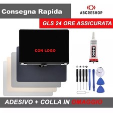 DISPLAY PER MACBOOK AIR 13,3 A3113 SCOCCA CON LOGO NERO SILVER VERDE ORO NUOVO