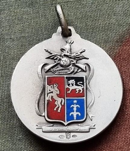 Medaglia argento 925 smalti - argento,