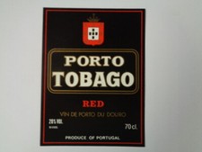 ETICHETTA  VINO PORTO TOBAGO RED