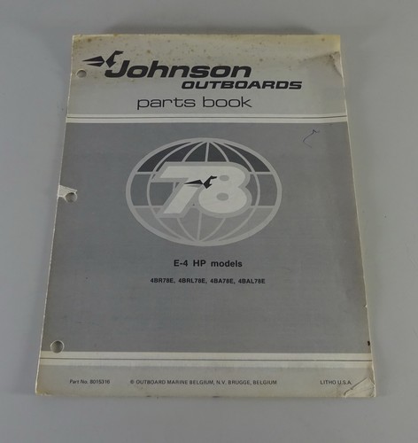 Catalogo parti omc - parti, johnson