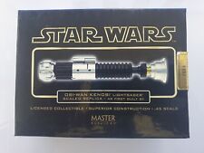 STAR WARS OBI-WAN KENOBI LIGHTSABER SCALED REPLICA .45 MASTER REPLICAS 
