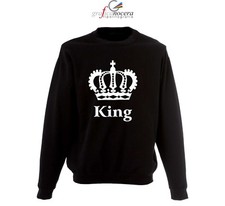 Felpa KING calda idea regalo