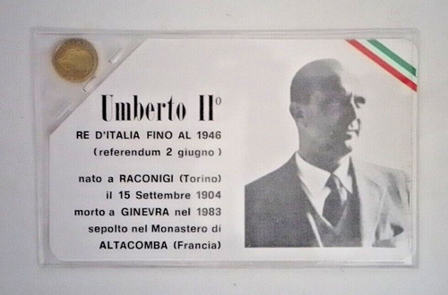 Tessera umberto d italia - umberto, d'italia