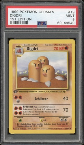 1999 pokemon german 1st - 1999,