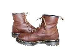 Dr Martens 1460 scarponi anfibi vintage pelle marrone UK 5 EU 38  England 