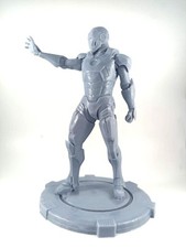 Statua Iron Man 3D – Resina Alta Qualità – 20cm – Non Verniciata – Da Pitturare