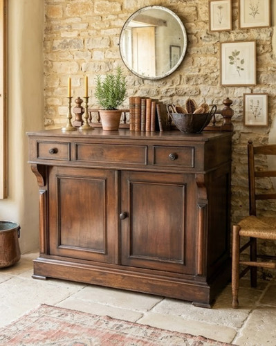 Credenzino noce integro di - in,