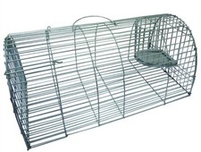 Trappola per topi a galleria cm 39 x 18 x 21 acciaio zincato