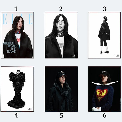 Poster billie eilish - billie,
