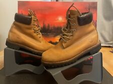 Timberland 6 pollici stivaletti premium da donna, UK 6,5 US8,5 pelle marrone chiaro