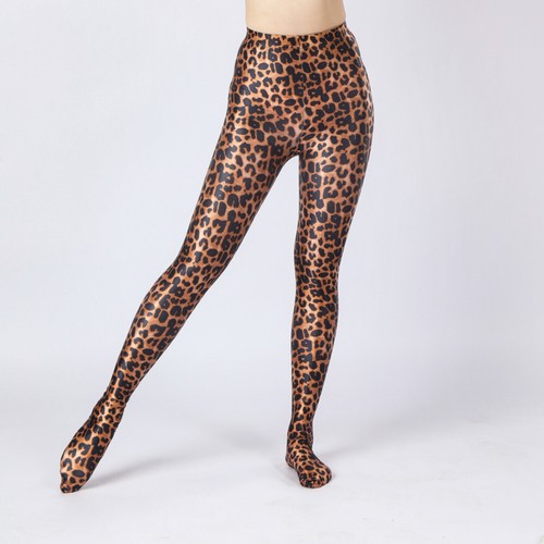 Calze donna leopardate stampa
