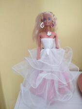 BARBIE DOLL VINTAGE + OUTFIT VESTITO DA SERA DA BALLO CORPO 1966