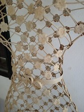 Manichino vintage anni 50 in ferro smaltato