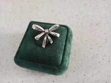 Antico Pendente Argento Fiocco