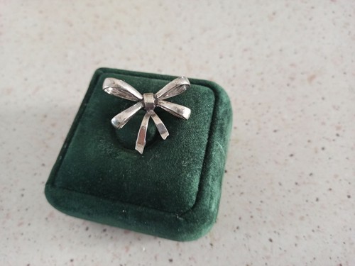 Antico pendente argento fiocco - pendente,