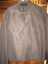 PRADA MARRONE SETA GONNA TUTA RUCHED 42 4 6 S M TOP DRESS MIU $1870 NUOVO SAFARI 8