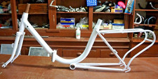 TELAIO BICICLETTA GRAZIELLA PIEGOVOLE ANNI 70 VINTAGE NUOVA ORIGINALE BIANCO